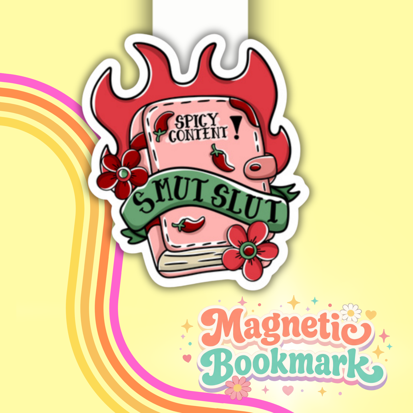Smut Slut- Bookmark magnético