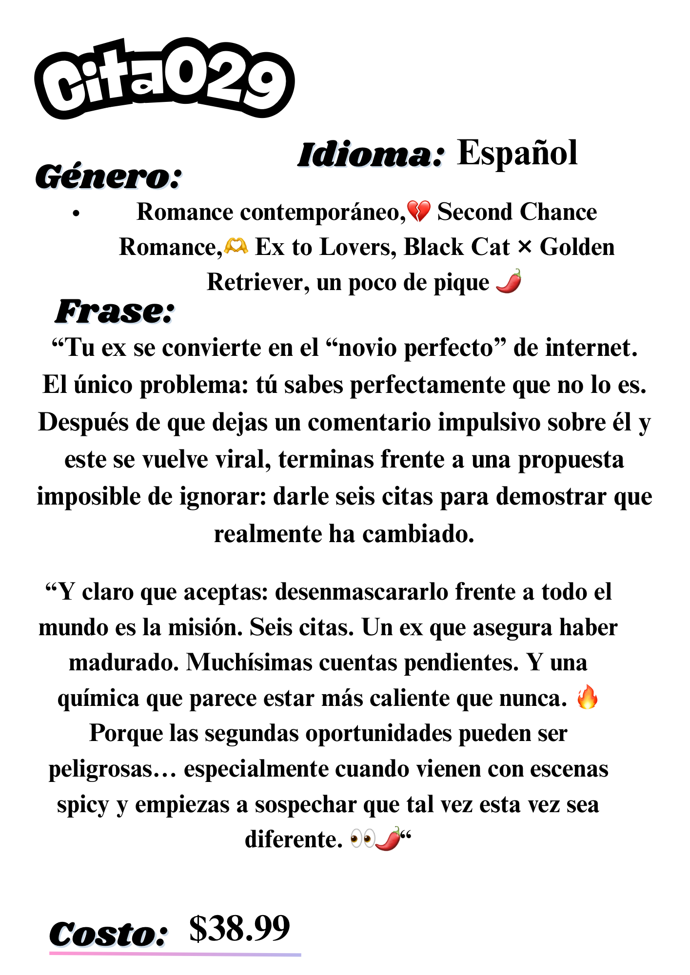 Citas a ciegas literarias