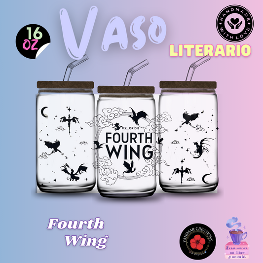 Fourth wing- vaso literario