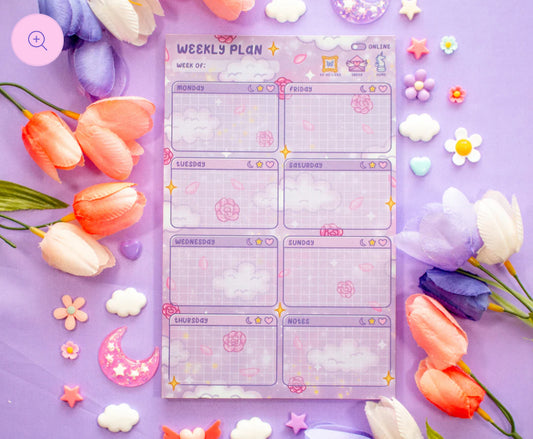 Pastel Academia- Planner Pad