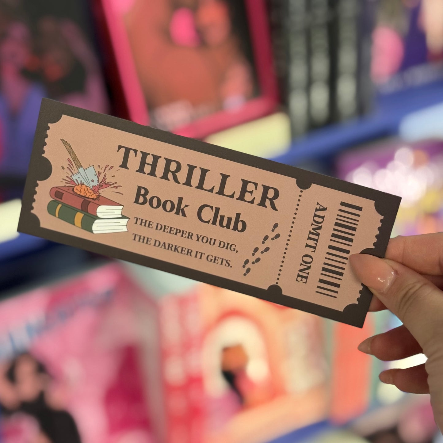 Thriller Book club- Bookmarks