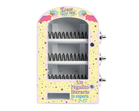 ✨ Érase una vez… un regalito literario te espera ✨- Vending Machine literaria!