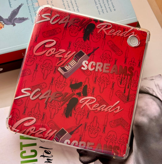 Scary Reads, Cozy Screams- Kobo Libra Color Insert