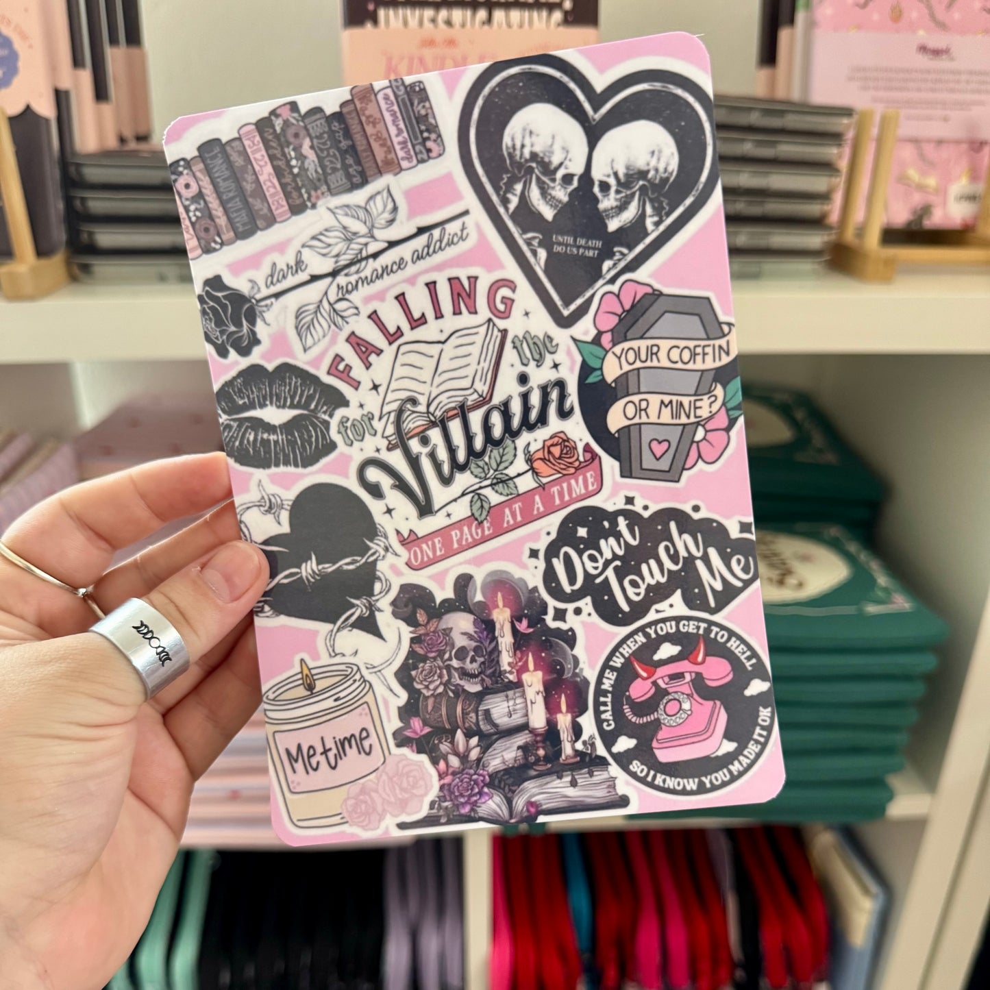 Falling for the villain- Kindle insert