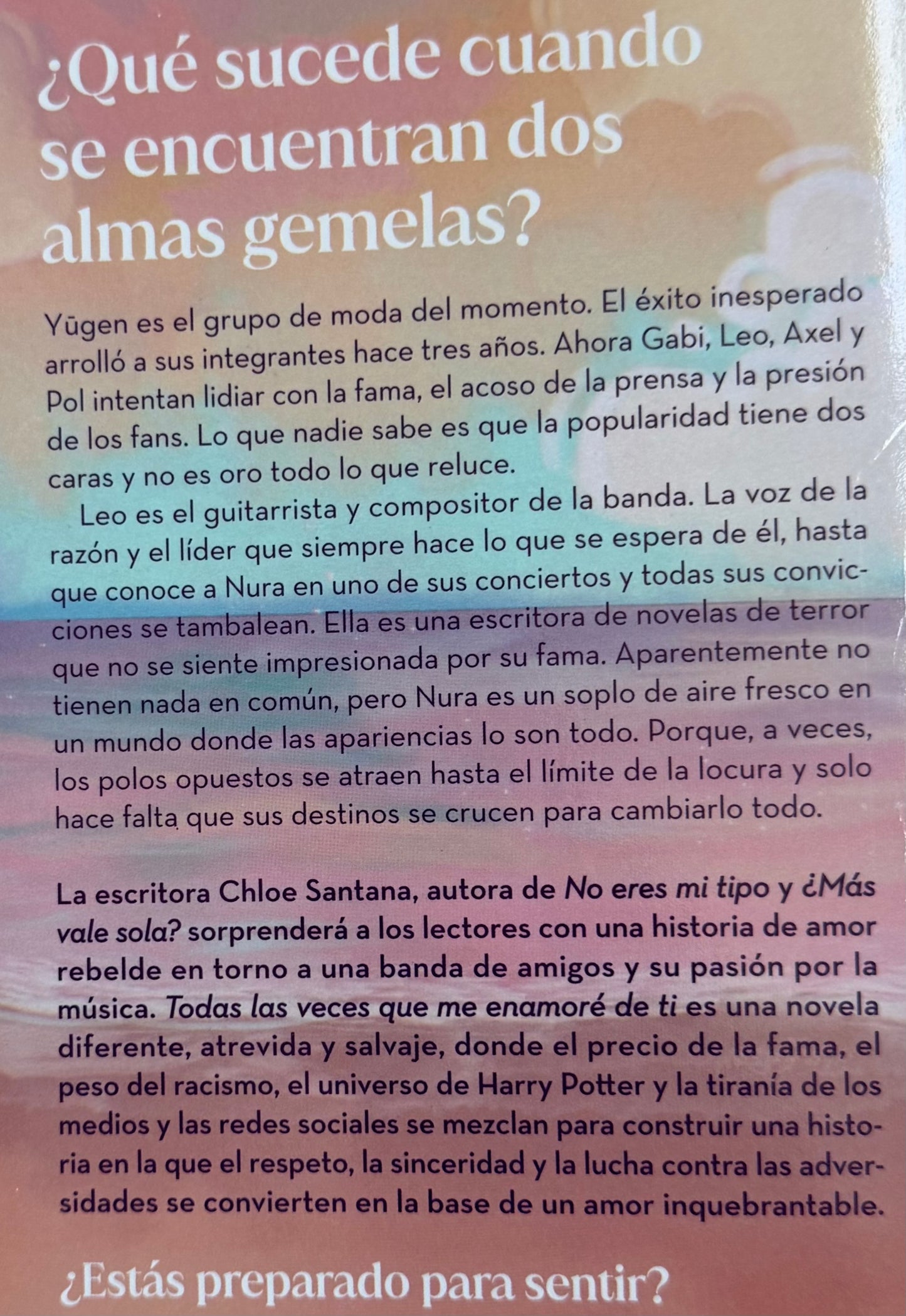 Todas las veces que me enamoré de ti- (libro usado o donado)