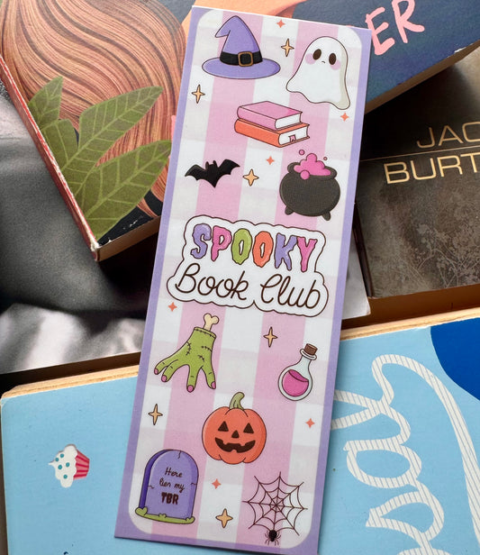 Spooky Book Club- Bookmark