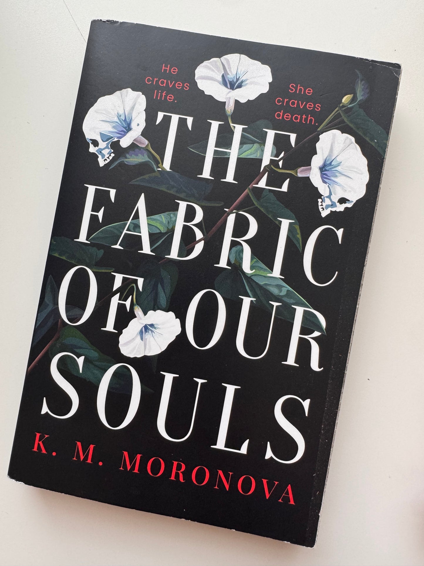 The fabric of our souls- (used or donated book)
