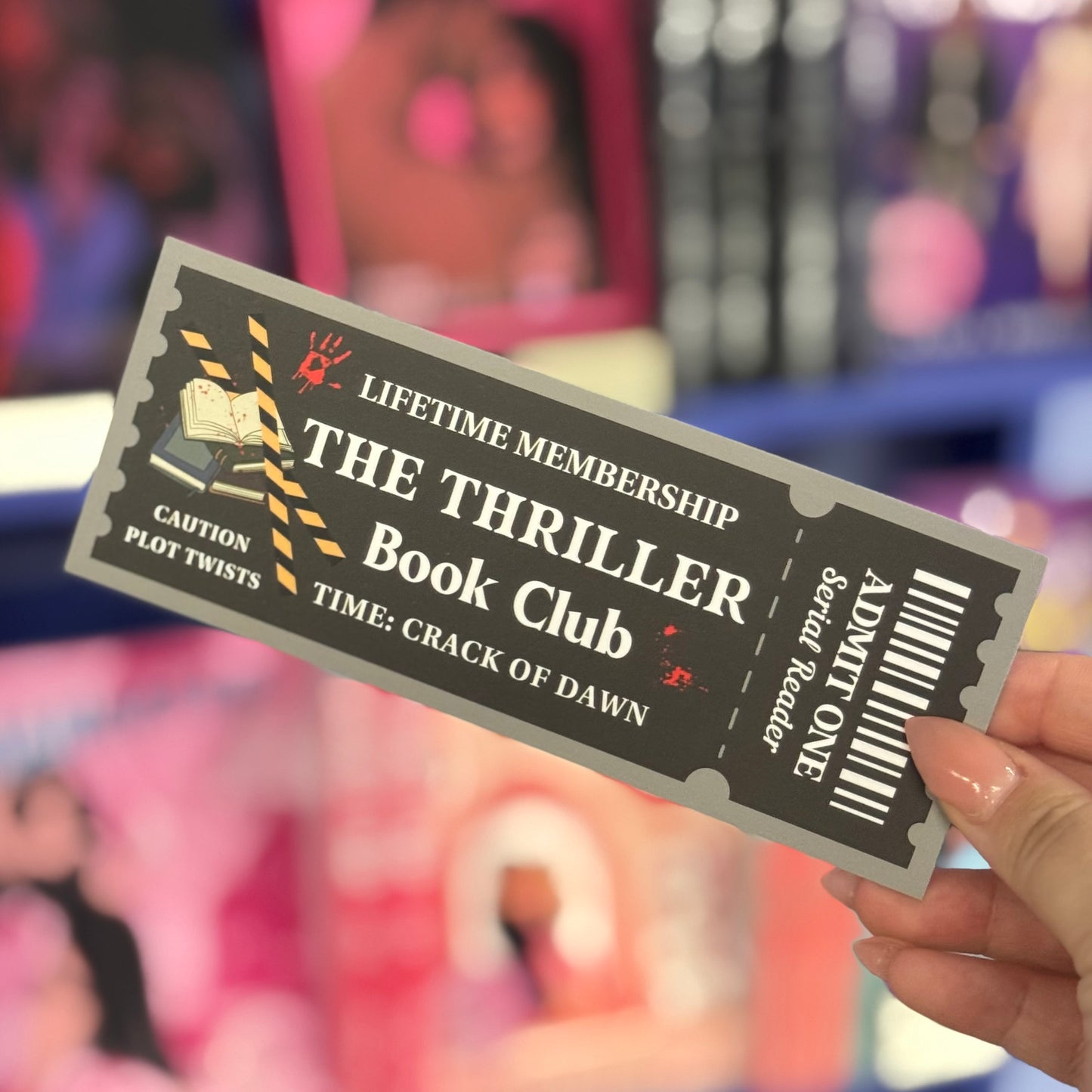 Thriller Book club- Bookmarks