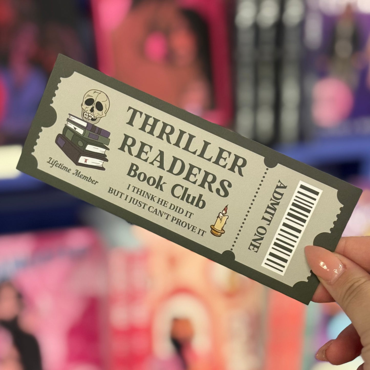 Thriller Book club- Bookmarks
