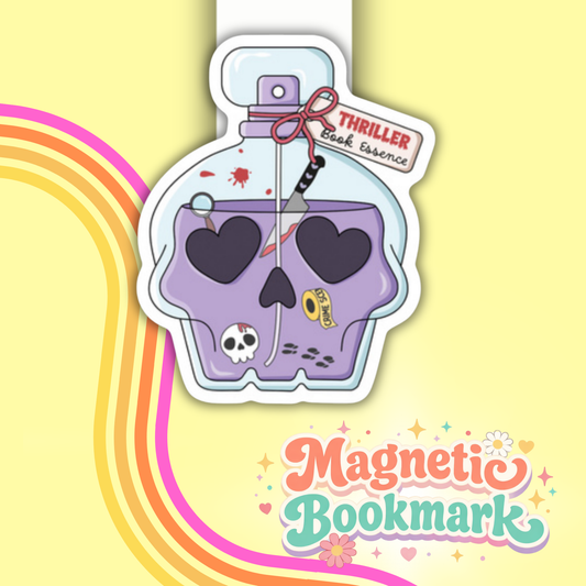 THRILLER Book Essence- Bookmark magnético