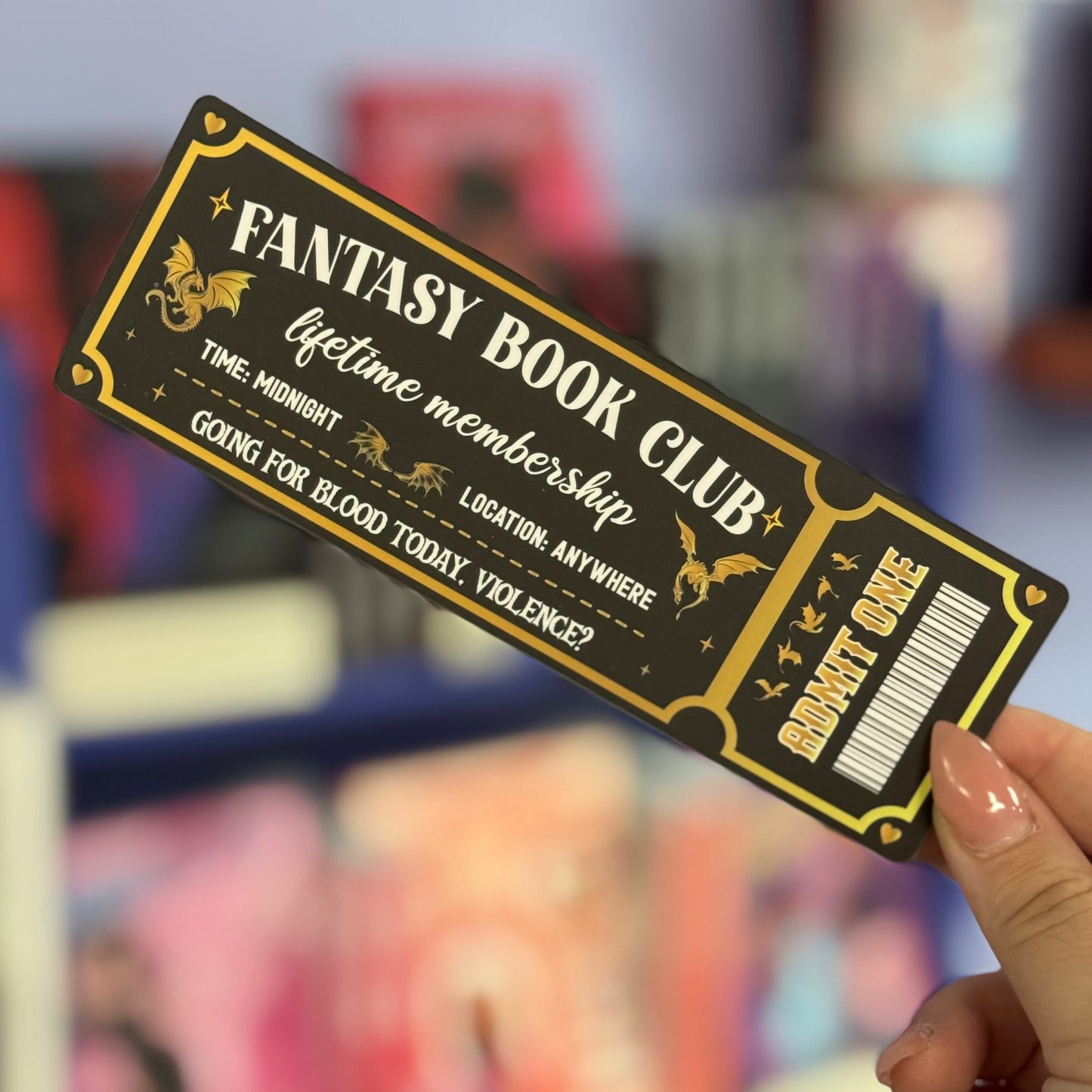 Fantasy book club-bookmark