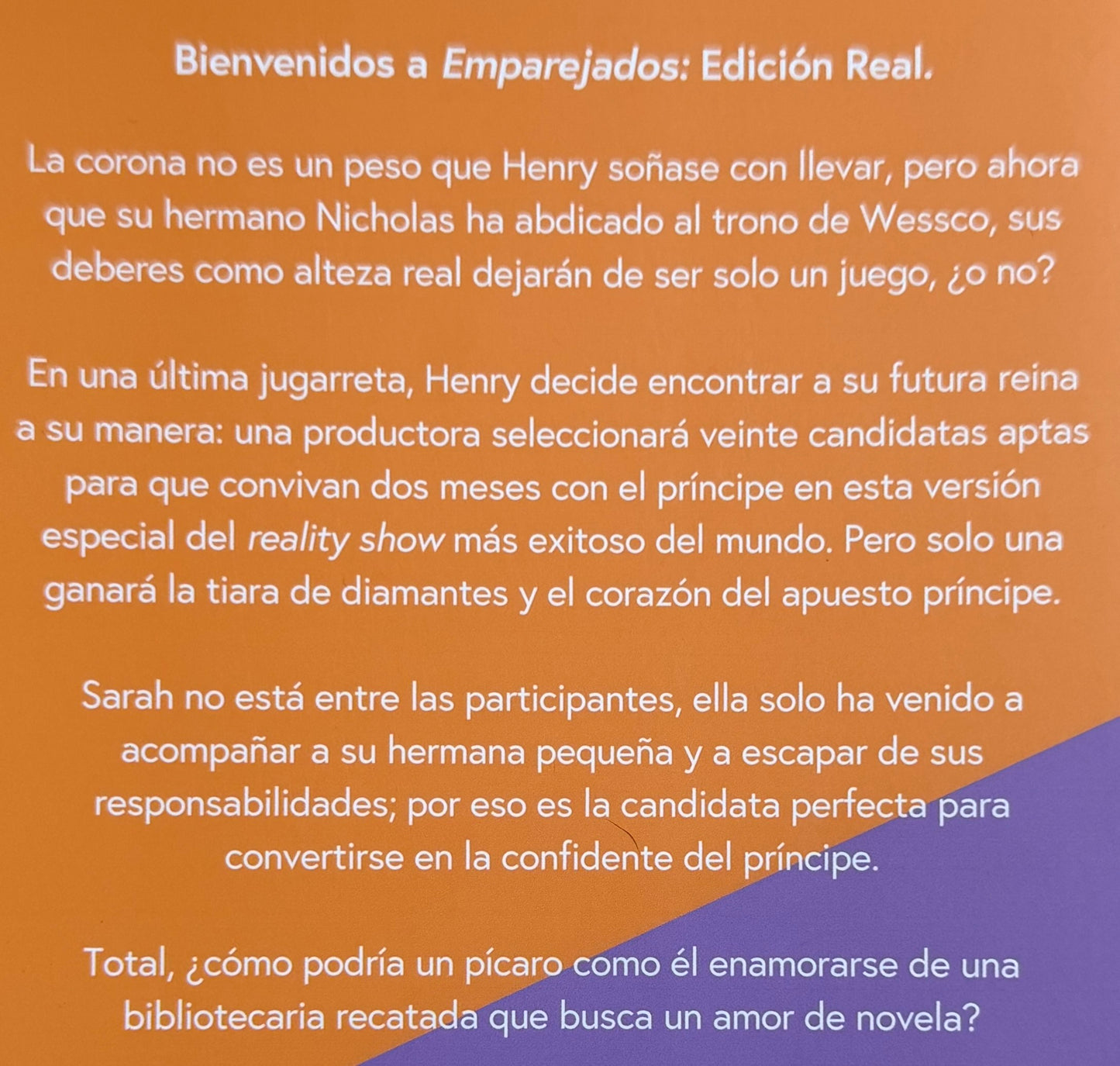 El heredero y la bibliotecaria- (libro usado o donado)