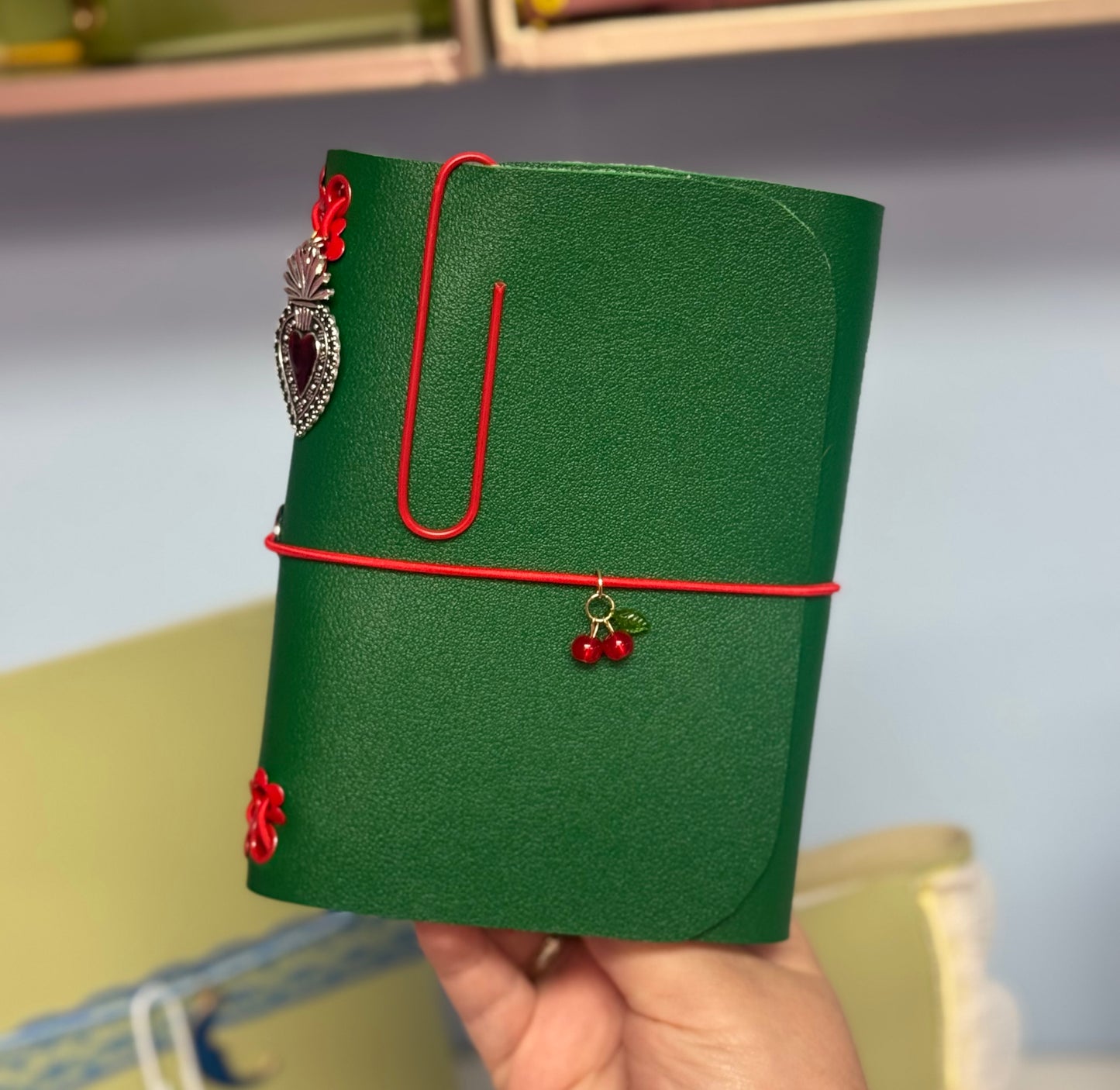 Travel Journal A6- Book and moon Crafts