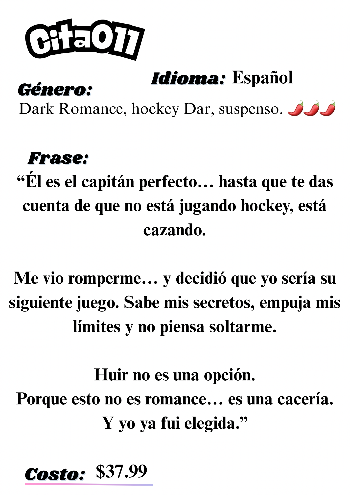 Citas a ciegas literarias