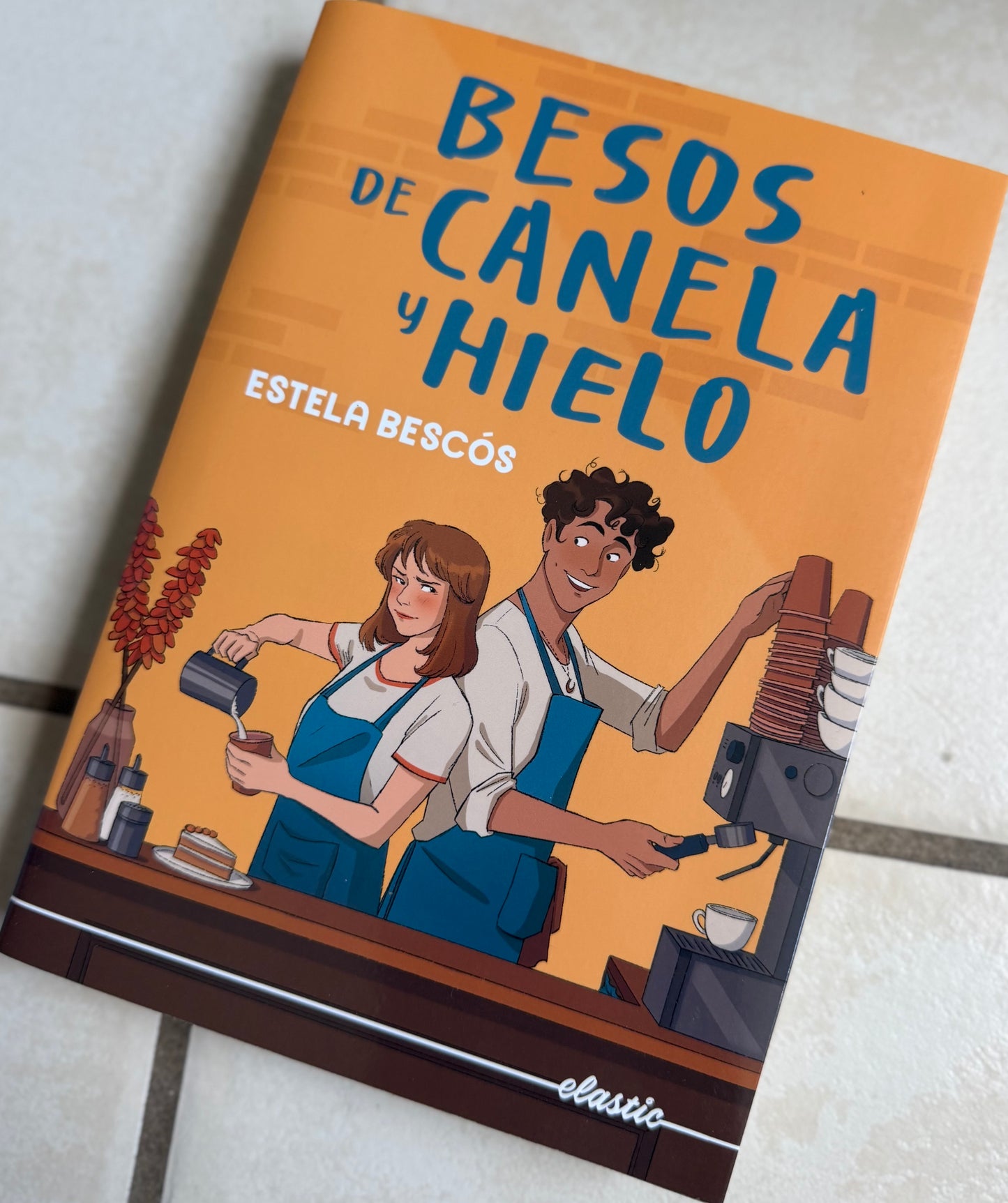 Besos con sabor a canela- (libro usado o donado)