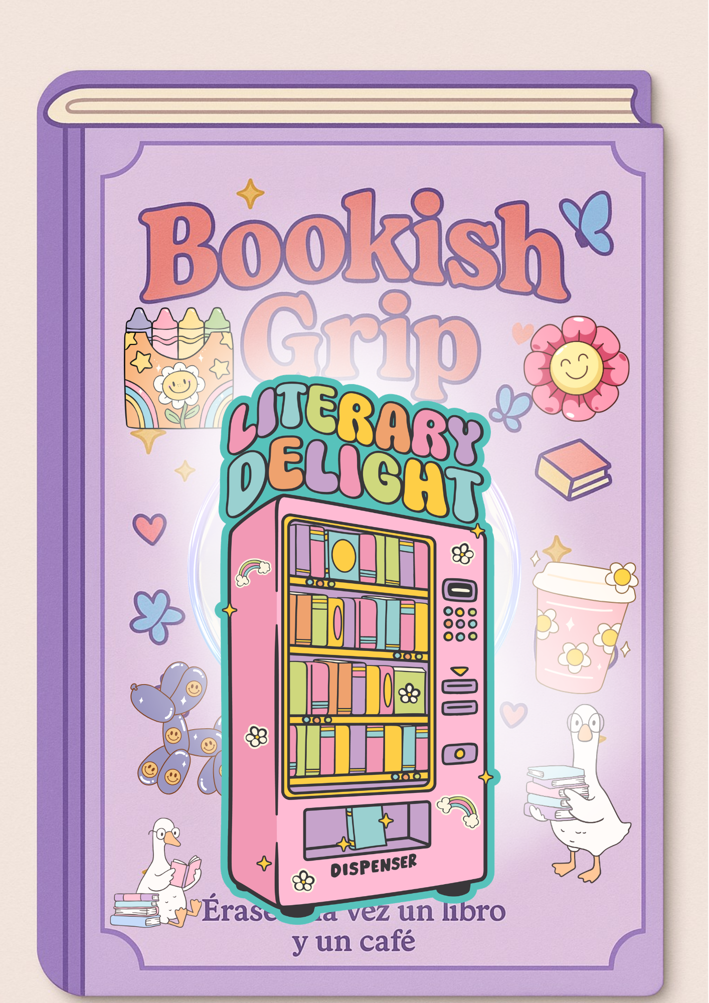Literary Delight- Grip Magnético