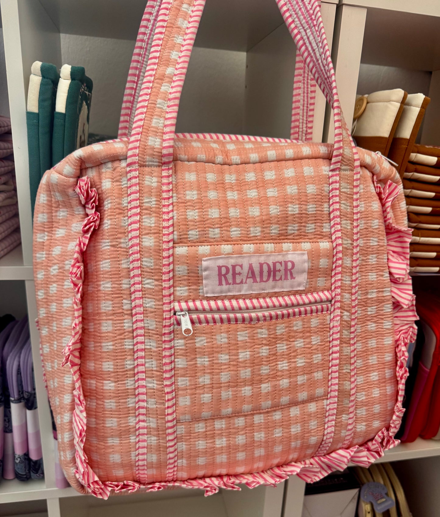 Coquette Reader Tote Bag- Tote Bag