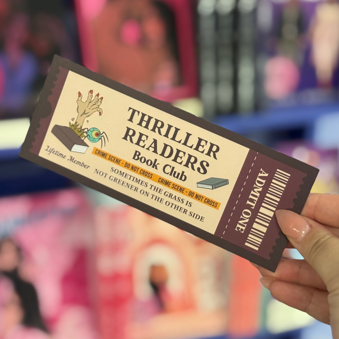 Thriller Book club- Bookmarks