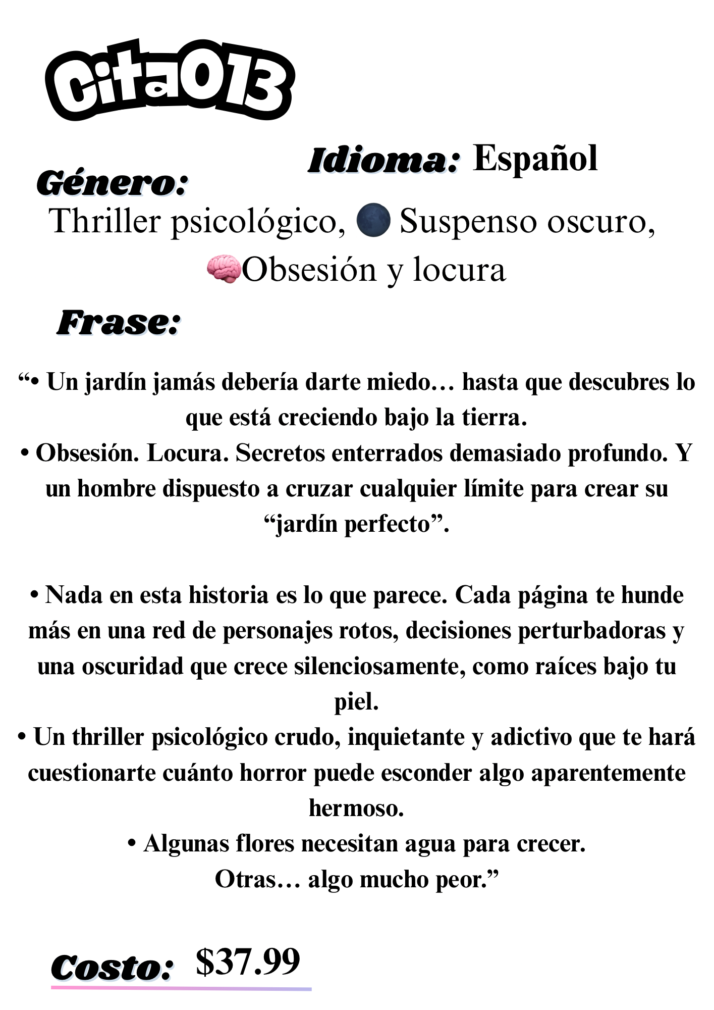 Citas a ciegas literarias