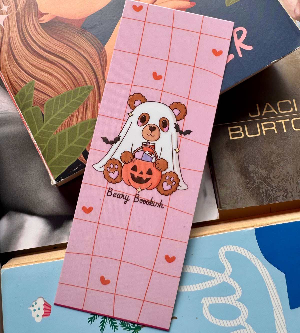 Beary Boookish- Bookmark
