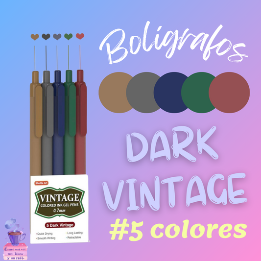 Dark Vintage- Bolígrafos