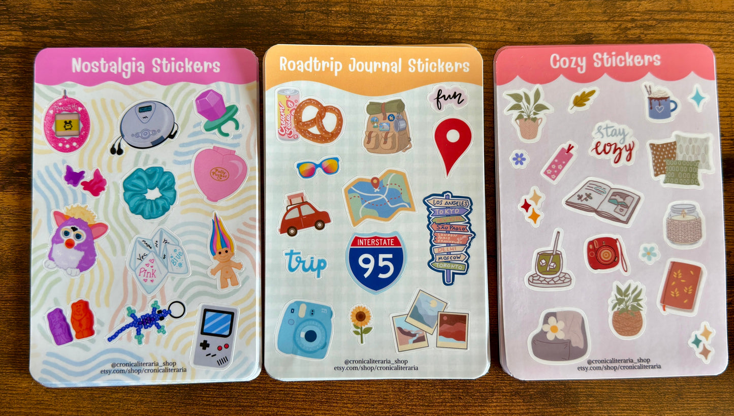 Vibes Stickers Sheet- Sticker Sheet