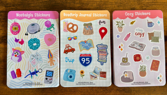 Vibes Stickers Sheet- Sticker Sheet