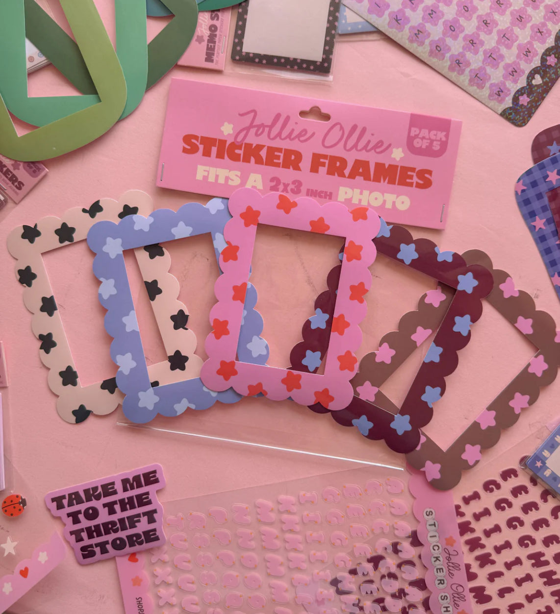 Pack de Marcos Adhesivos- Sticker Sheet