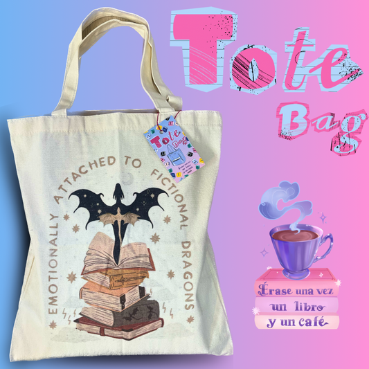Fictional Dragons- Tote Bag