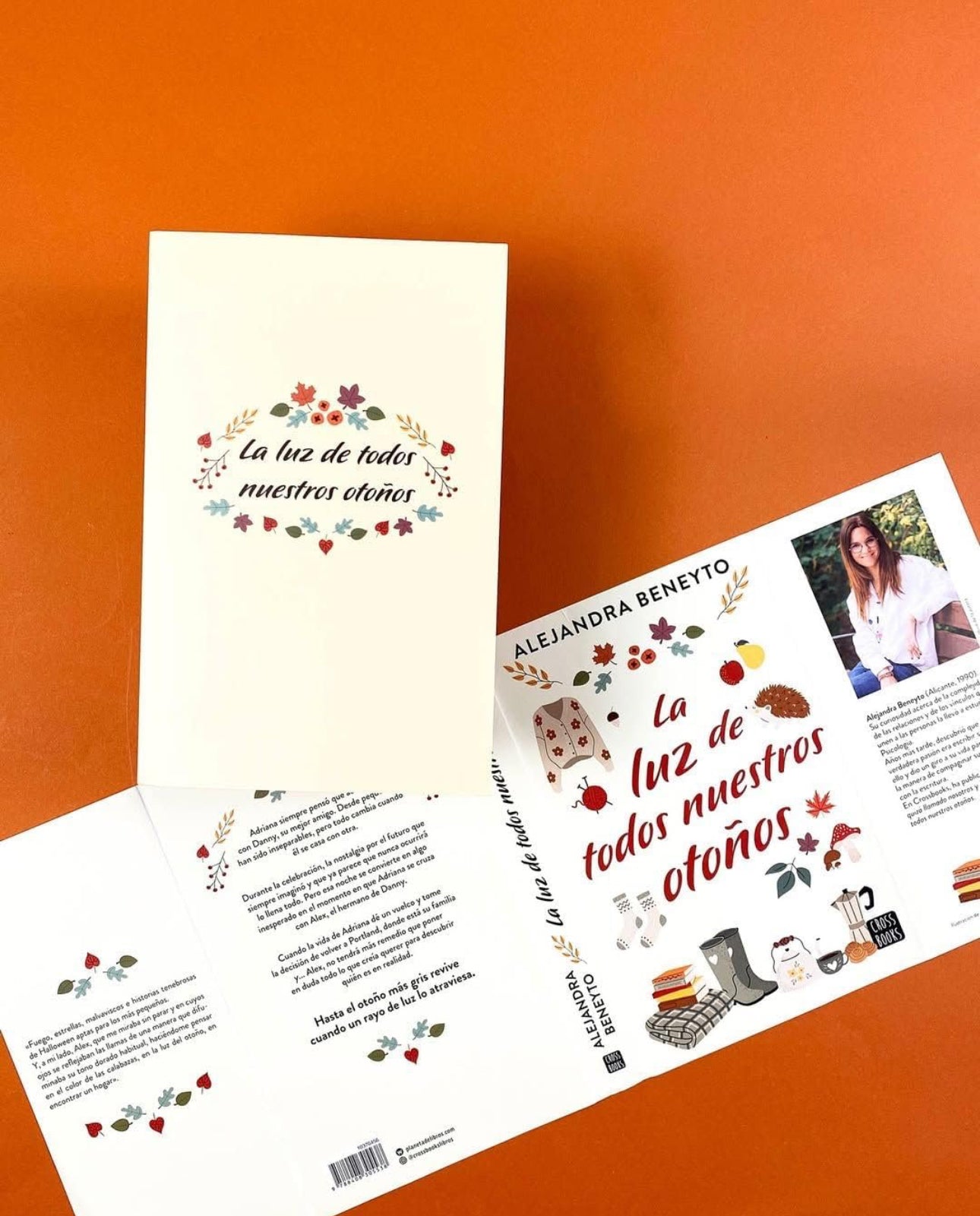 La luz de todos nuestros otoños: Edición con cantos tintados(tapa blanda)- Alejandra Beneyto