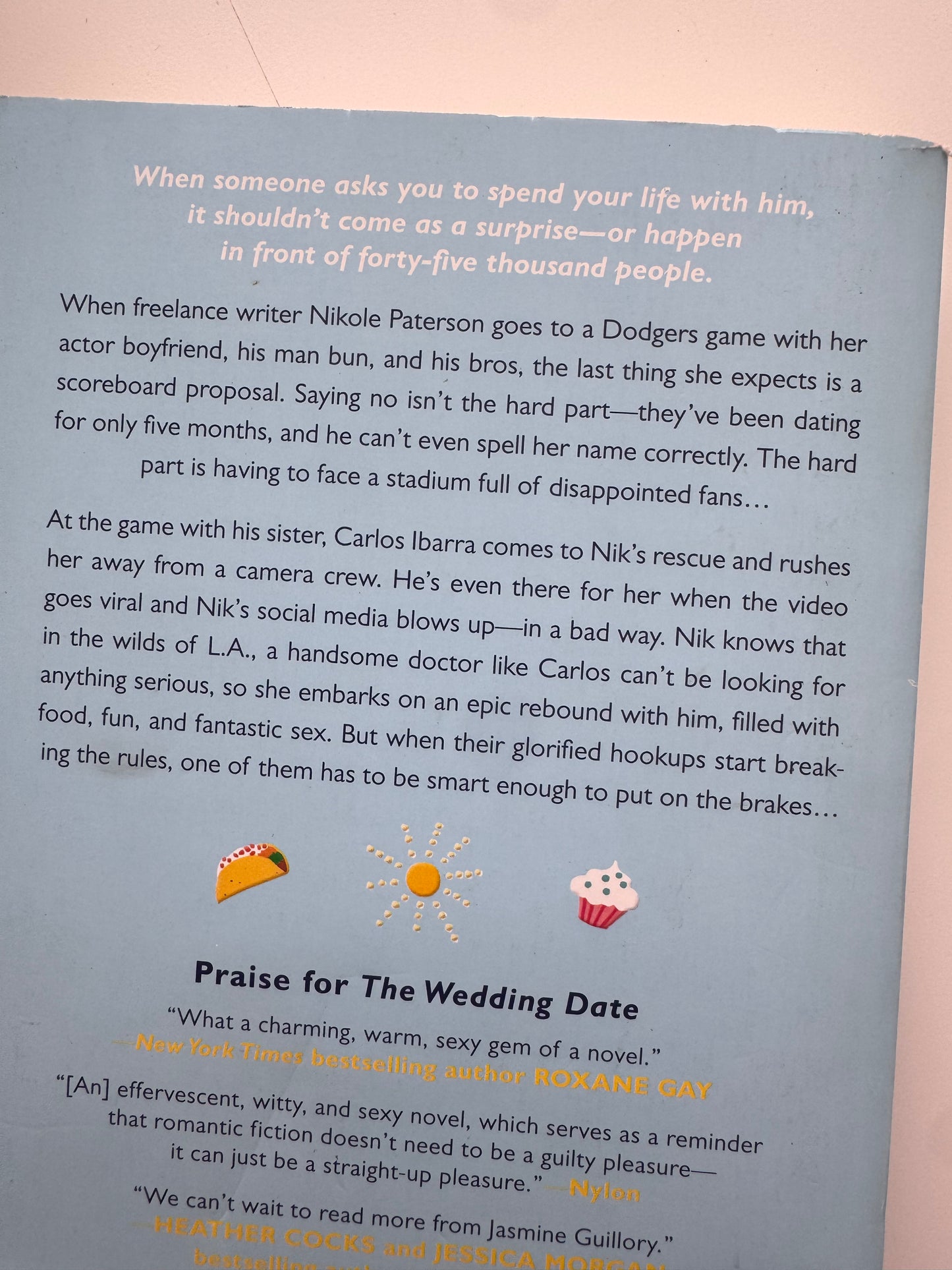 The proposal- (used or donated book)