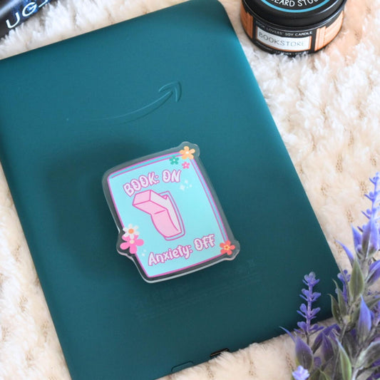 Book on, Anxiety off- Grip