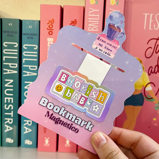 Bookish babe- Bookmark magnético