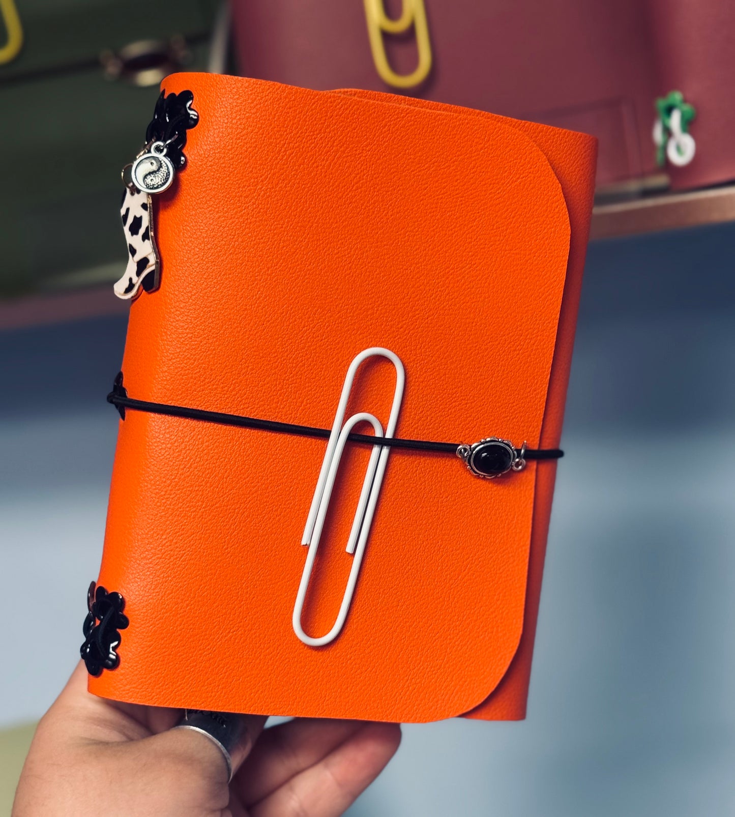 Travel Journal A6- Book and moon Crafts