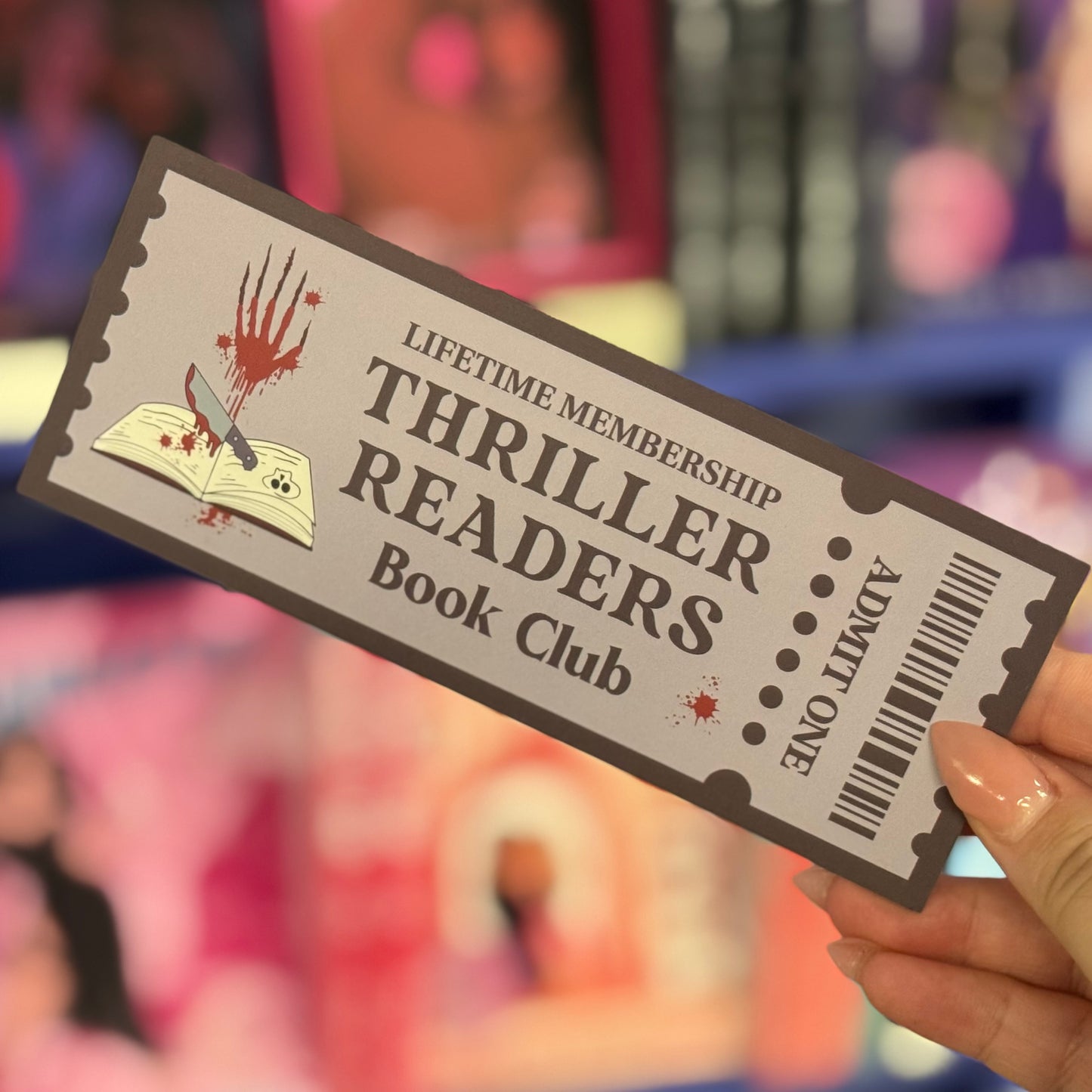 Thriller Book club- Bookmarks
