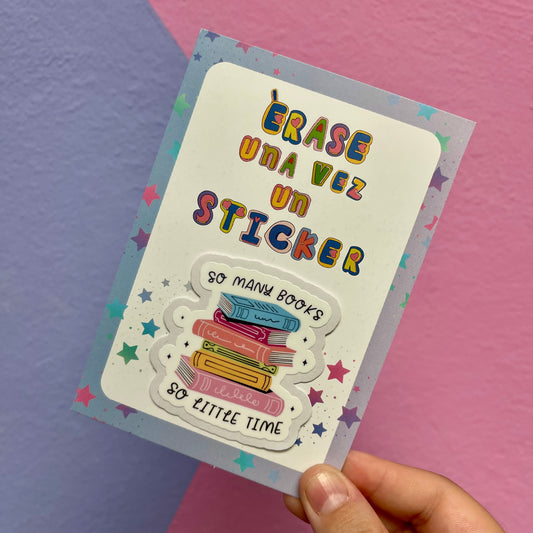 So many books- Sticker