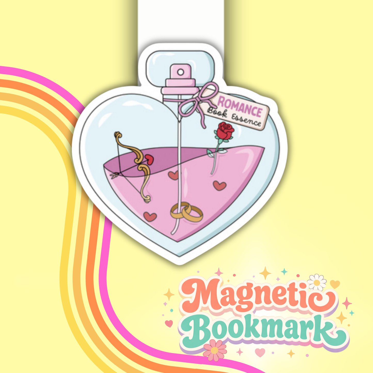 Romance Book Essence- Bookmark magnético