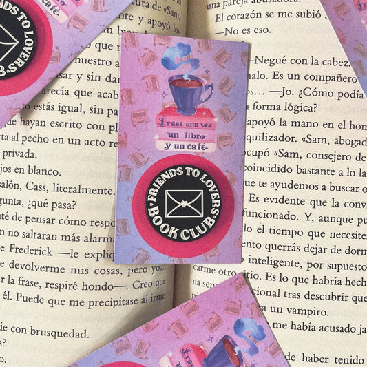 Friends to lovers “Book Club” pin