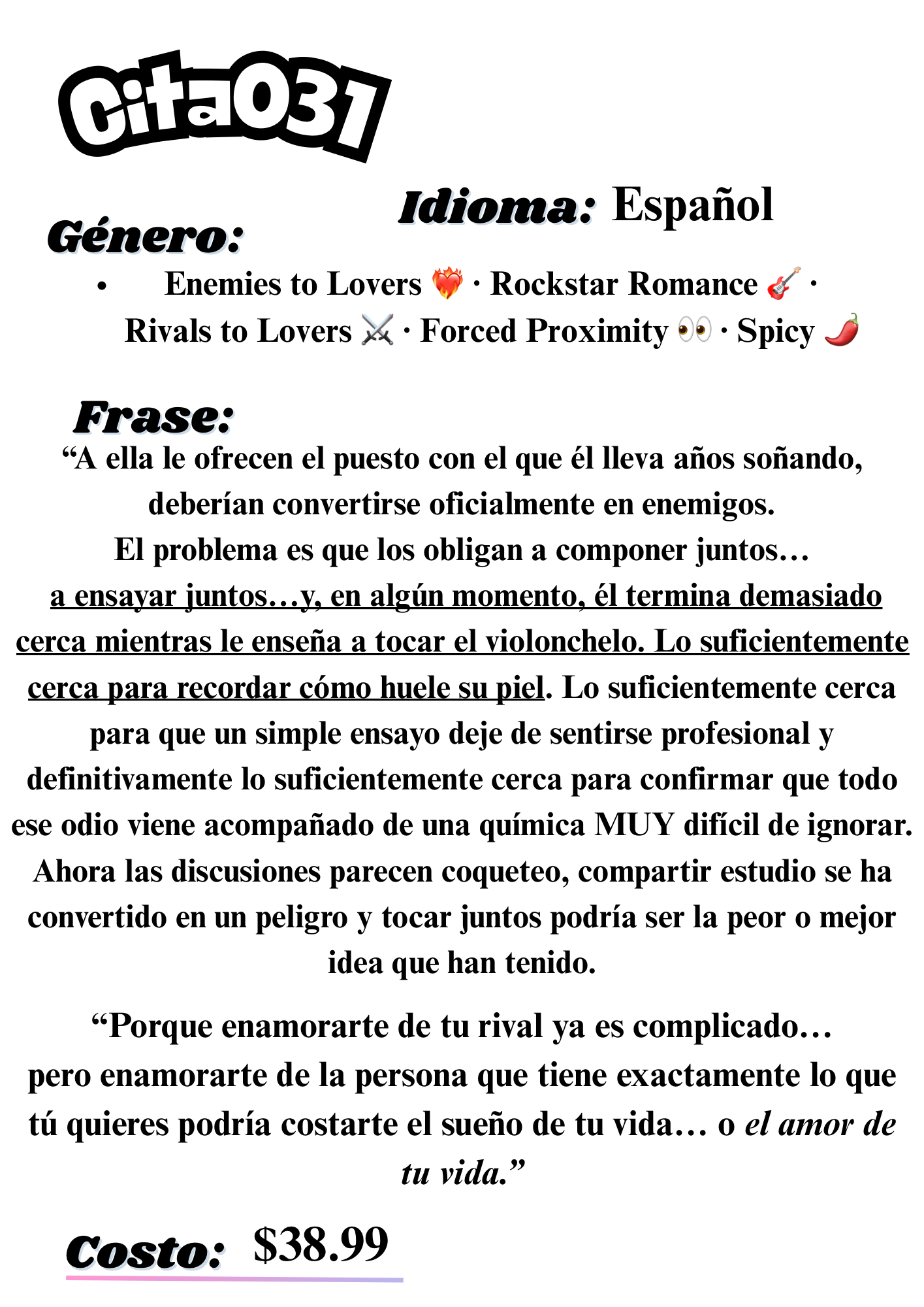 Citas a ciegas literarias