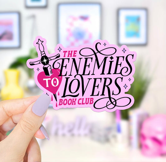 The enemies to lovers book club- Stickers x Ashley Bexar