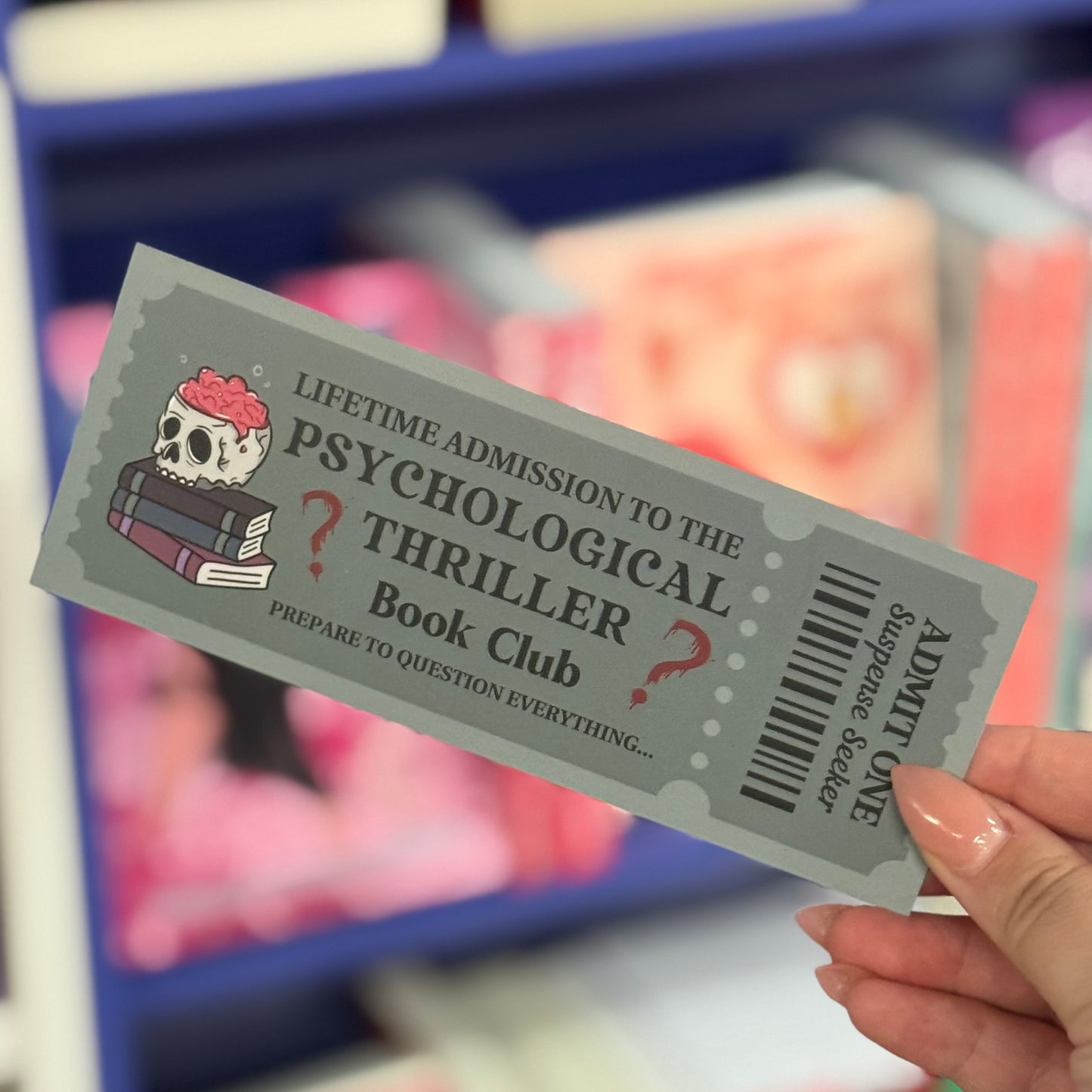 Thriller Book club- Bookmarks