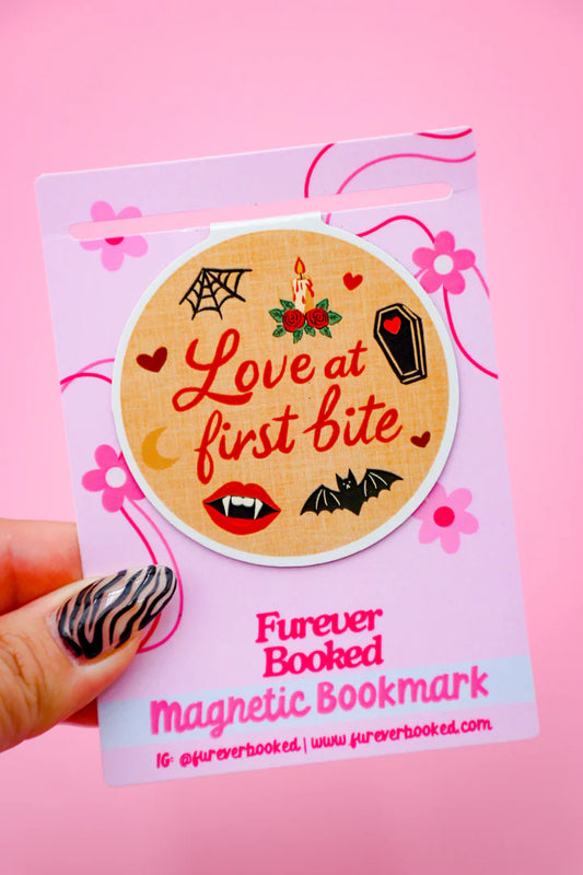 Love At First Bite- Bookmark magnético