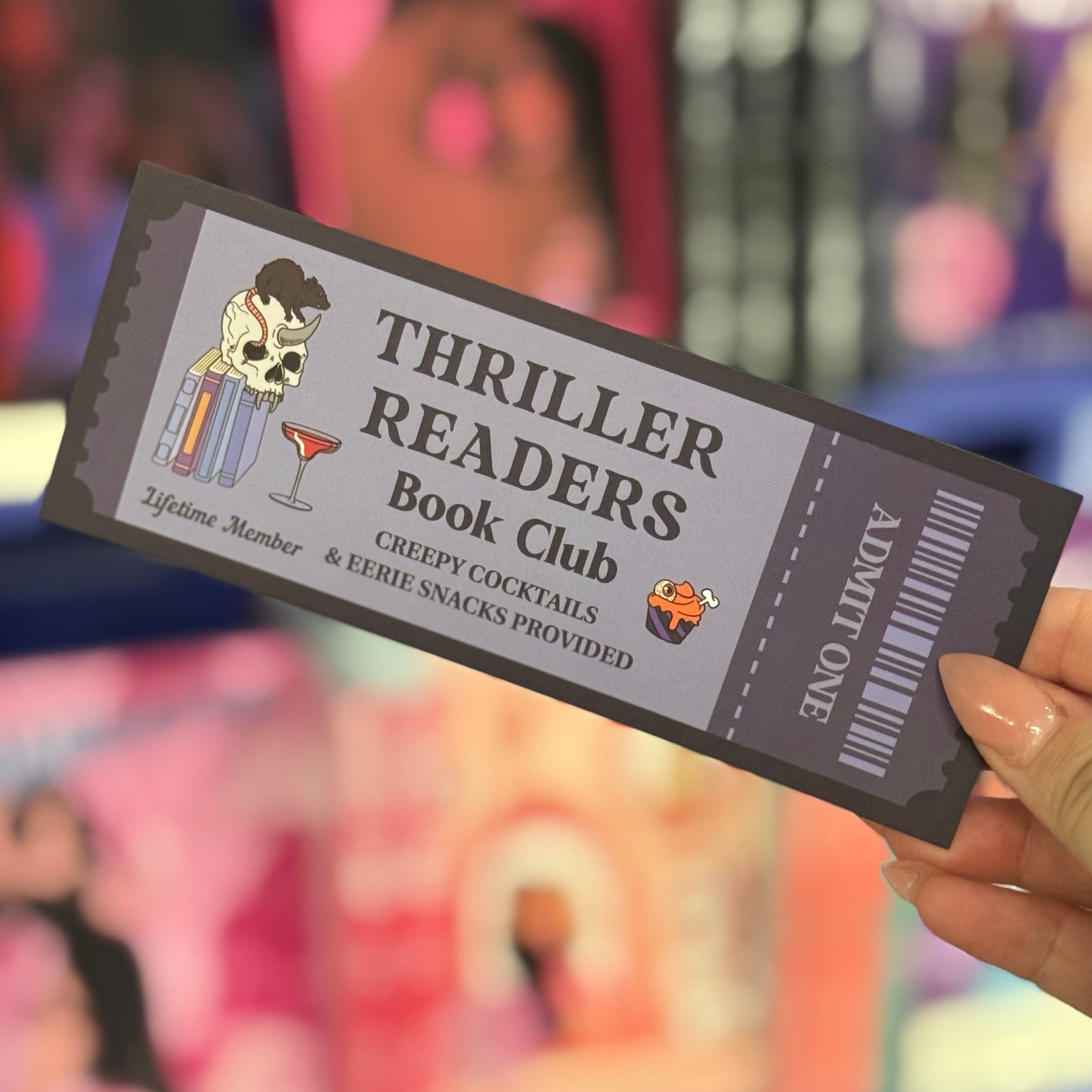 Thriller Book club- Bookmarks