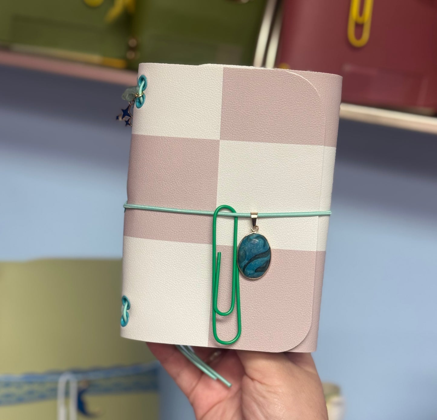 Travel Journal A6- Book and moon Crafts