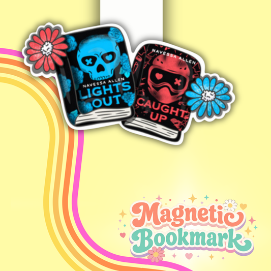 Lights Out/Caught Up- Bookmark magnético