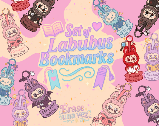Set of Labubus Bookmarks- Bookmarks