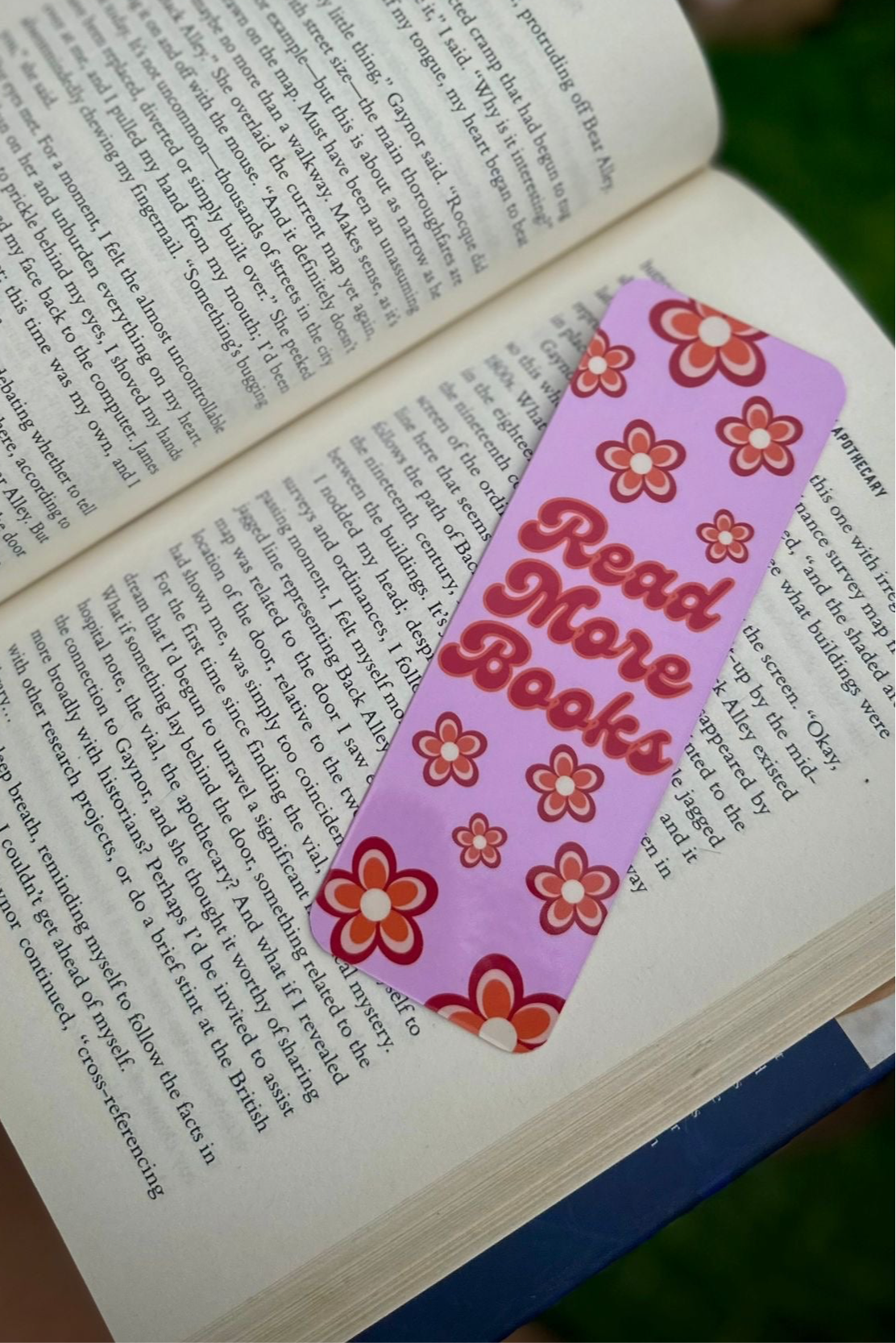 Read more books- Poison Apple bookmark