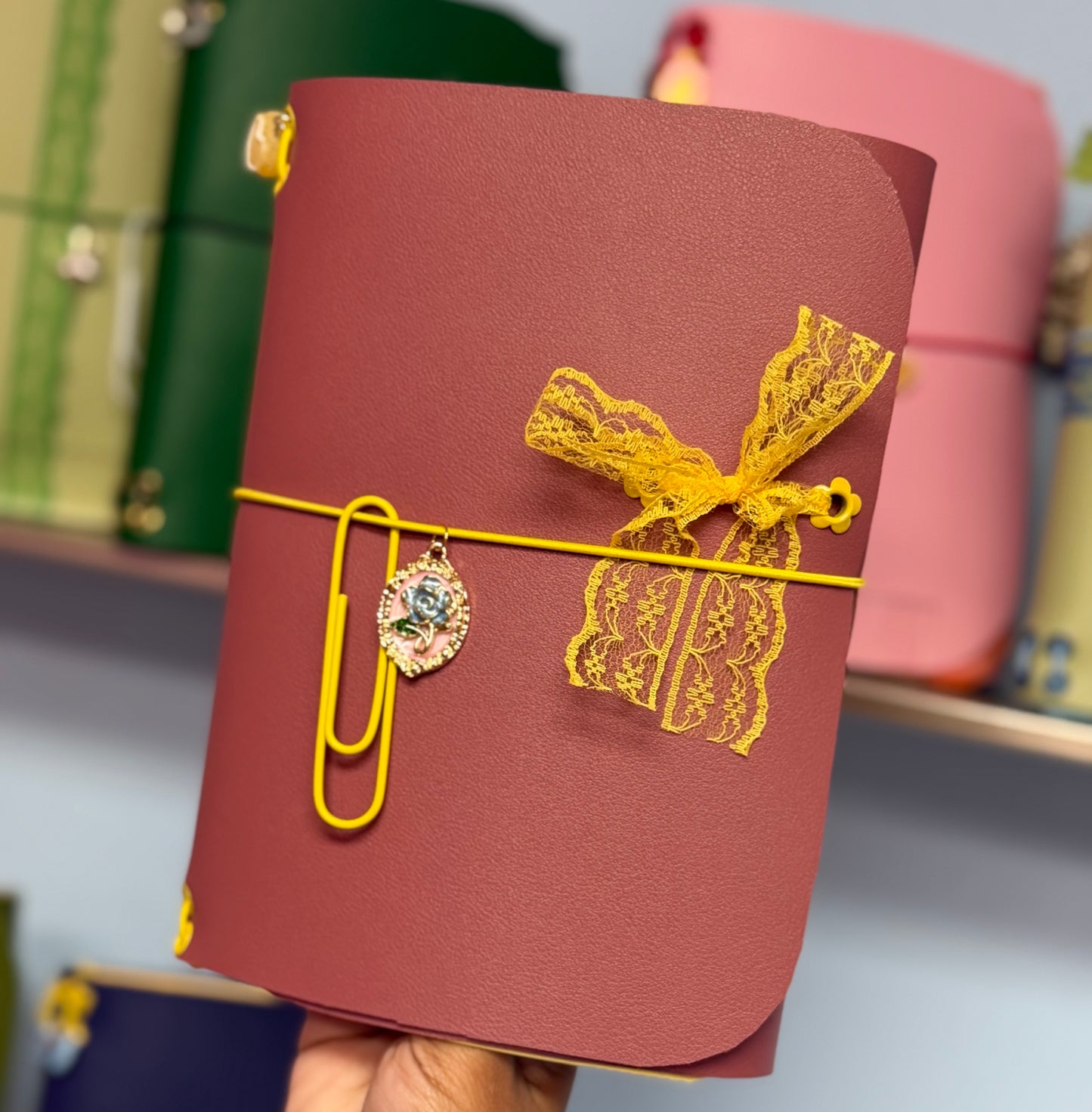 Travel Journal A5- Book and moon Crafts