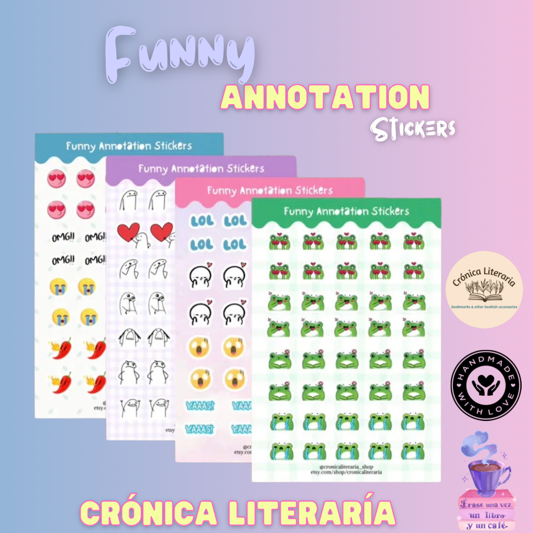 Funny Emoji Annotation - Stickers