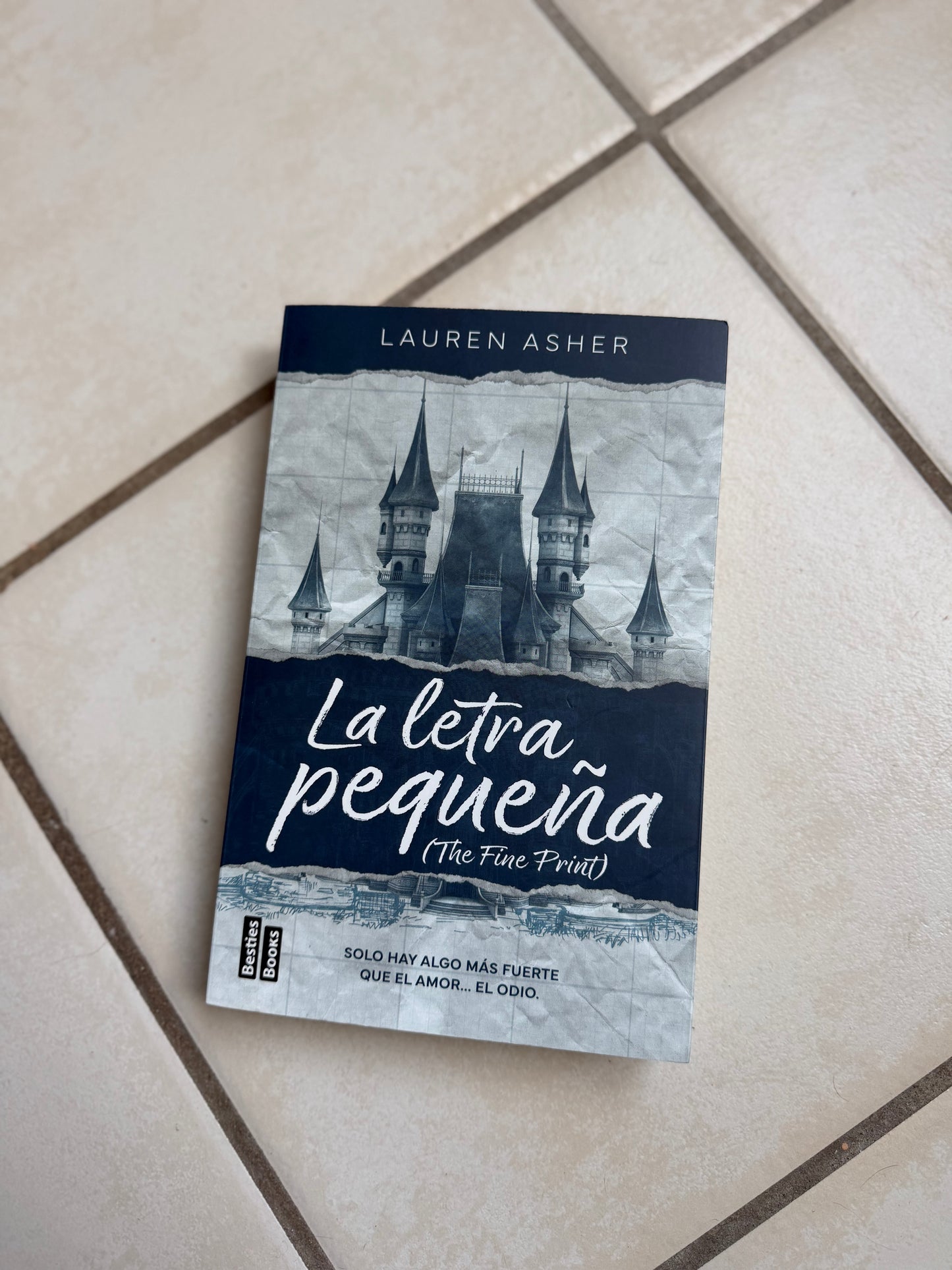 La letra pequeña- (libro usado o donado)